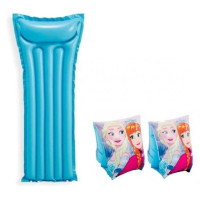 Комплект Intex 22992 матрац+нарукавники 59703 (blue)/56640 Комплект Intex 22992 матрац+нарукавники 59703 (blue)/56640